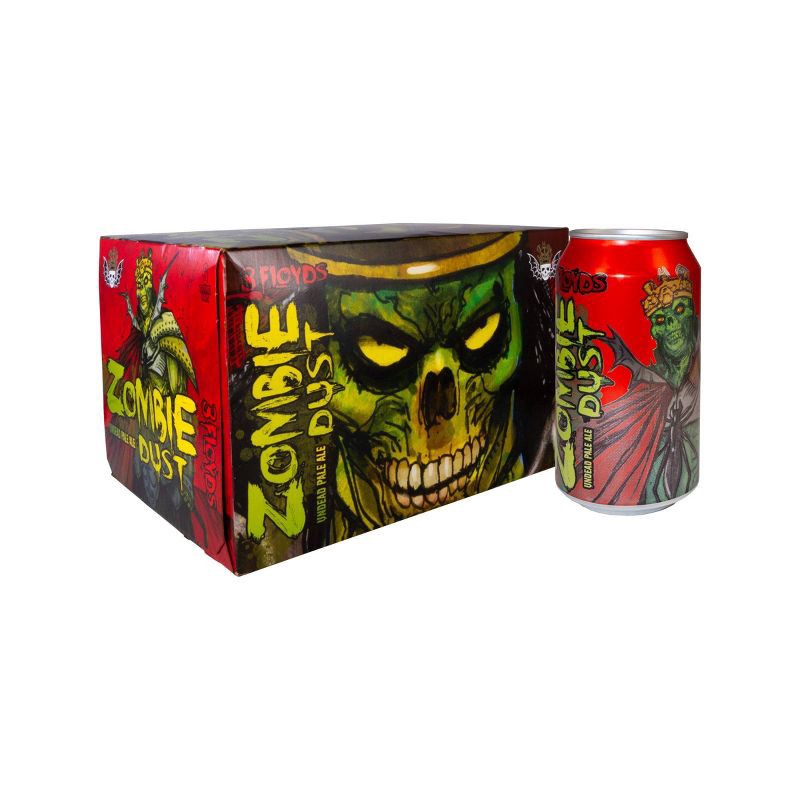 slide 1 of 6, 3 Floyds Brewing Co. 3 Floyds Zombie Dust APA Beer - 6pk/12 fl oz Cans, 6 ct; 12 fl oz