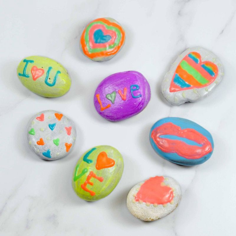 slide 10 of 13, Creativity for Kids Glow in the Dark Rock Painting Kit: DIY Art for Kids Activities, Painted Rock Kits, Ages 6+, 1 ct