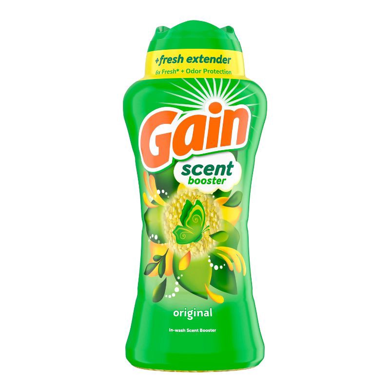 slide 9 of 10, Gain Original Fireworks In-Wash Laundry Scent Booster Beads - 24oz, 24 oz