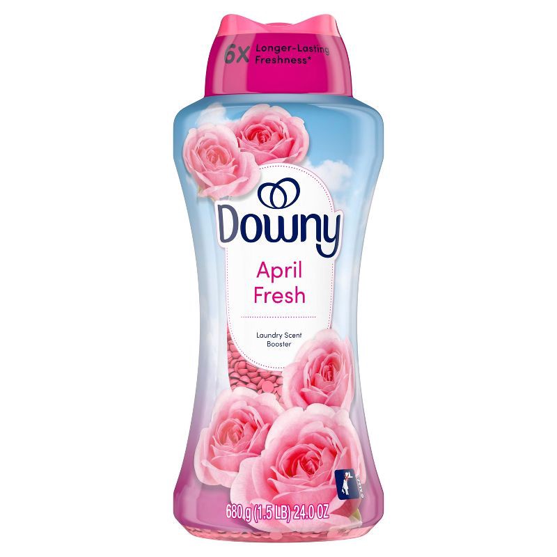 slide 2 of 10, Downy April Fresh Protect In-Wash Laundry Scent Booster Beads - 24oz, 24 oz