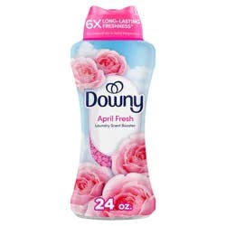Downy April Fresh Protect In-Wash Laundry Scent Booster Beads - 24oz: Bleach-Free, High Efficiency, Odor Control