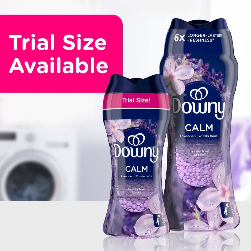 slide 9 of 11, Downy Infusions Calm Lavender & Vanilla Bean Scent In-Wash Booster Beads - 24oz, 24 oz