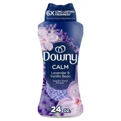 Downy Infusions Calm Lavender & Vanilla Bean Scent In-Wash Booster Beads - 24oz