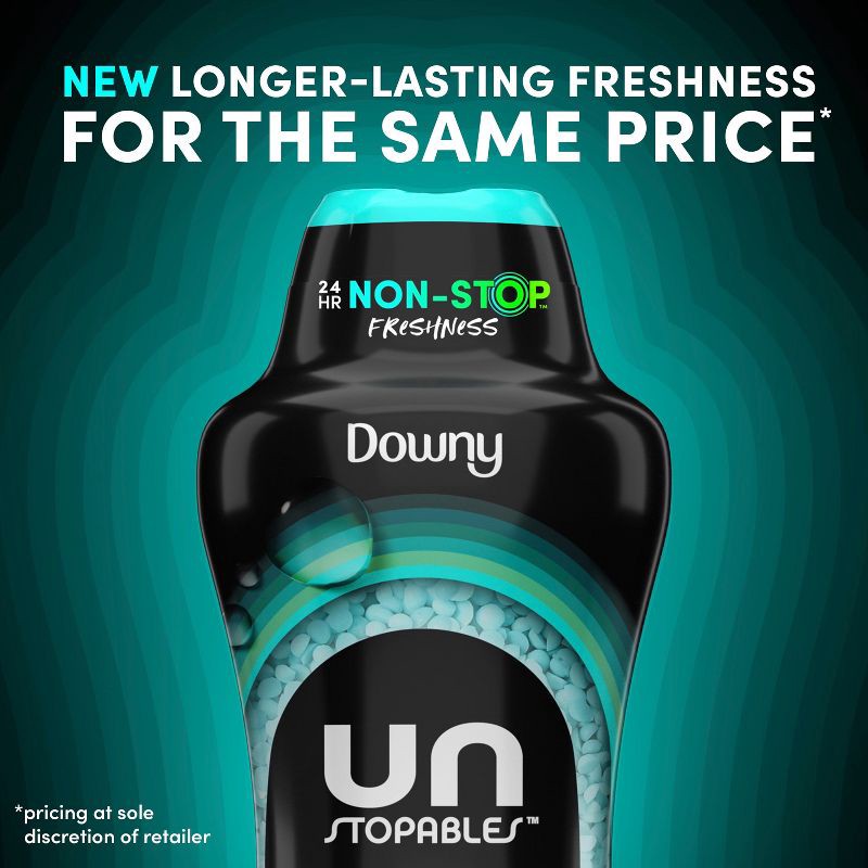 slide 8 of 15, Downy Fresh Scent Unstopables In-Wash Laundry Scent Booster Beads - 24oz, 24 oz