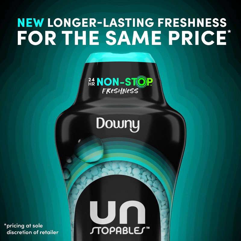 slide 8 of 13, Downy Fresh Scent Unstopables In-Wash Laundry Scent Booster Beads - 24oz, 24 oz