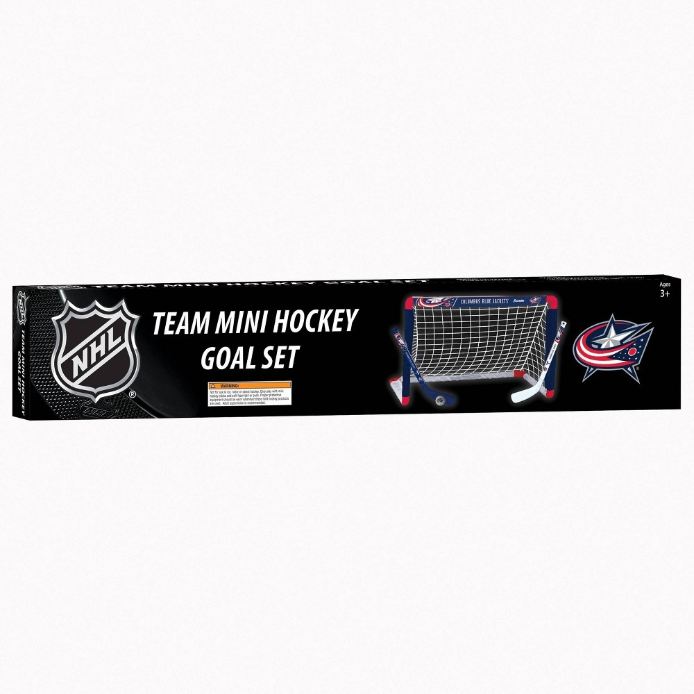 slide 4 of 4, NHL Columbus Blue Jackets Mini Hockey Set, 1 ct