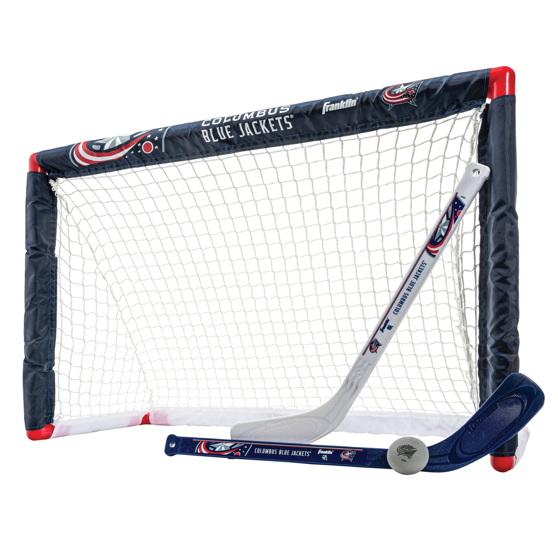 slide 1 of 4, NHL Columbus Blue Jackets Mini Hockey Set, 1 ct