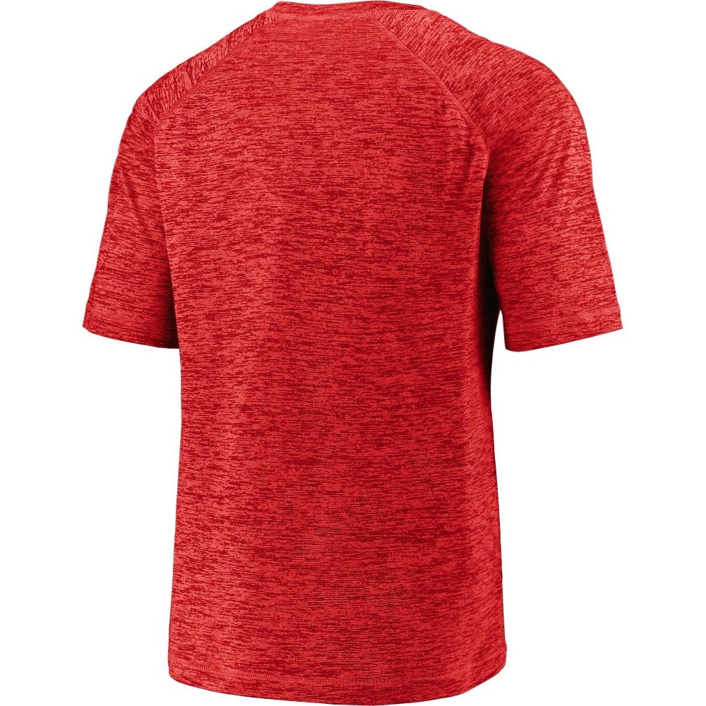 slide 2 of 3, NCAA Wisconsin Badgers Men&#39;s Short Sleeve Performance T-Shirt - XL, 1 ct