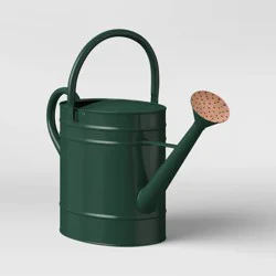Large Steel Iron Watering Can Green - Smith & Hawken