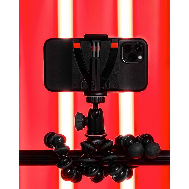 slide 4 of 4, Joby Gorillapod 1K Kit With Phone Clamp: Ball Head, Quick Release Mount, 1 ct