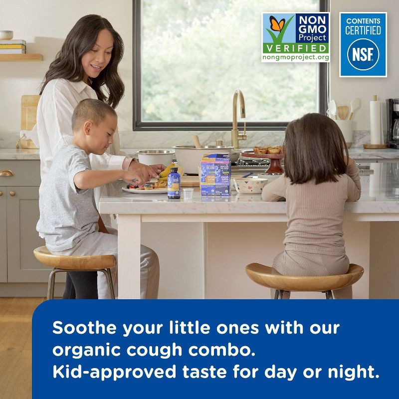 slide 5 of 7, Mommy's Bliss Organic Kids Cough Syrup & Mucus Day & Night Combo Pack, 1 ct