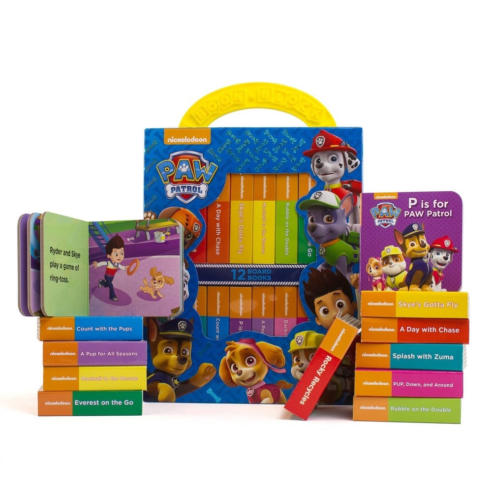 slide 2 of 20, PAW Patrol: My First Library 12 Block Set (Board Book), 1 ct