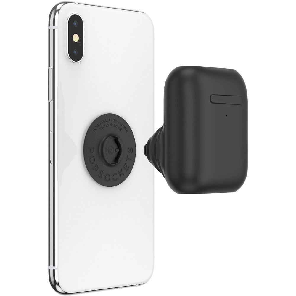 slide 5 of 6, Popsockets Airpod Holder and Popchain Combo - Black, 1 ct