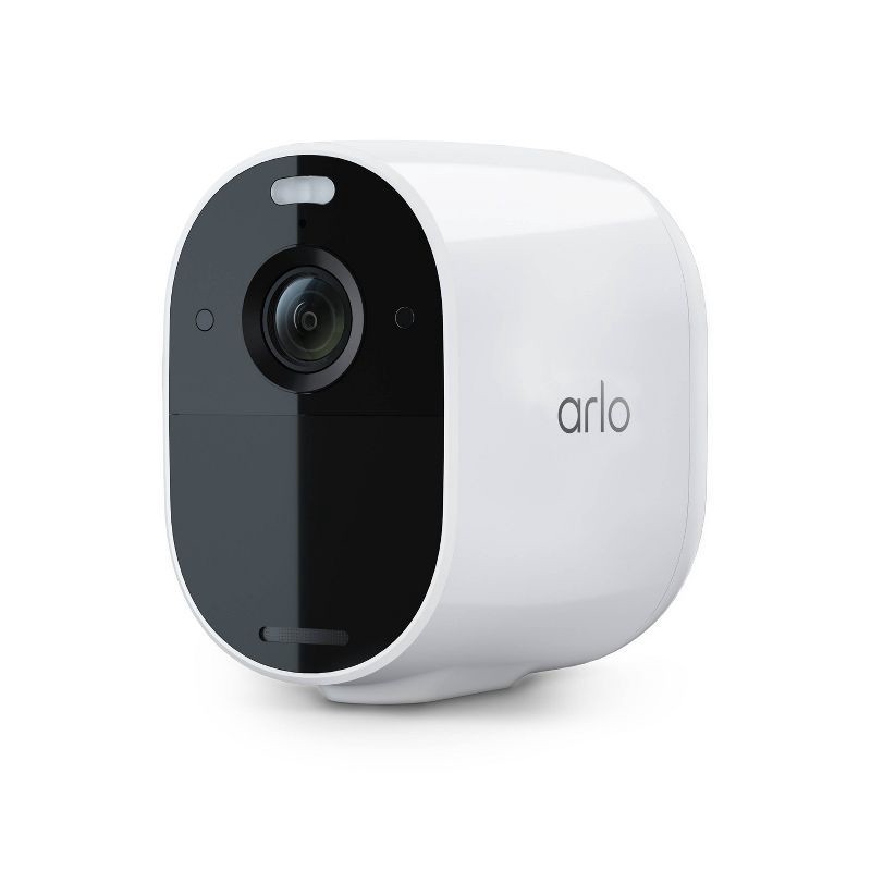 slide 1 of 1, Arlo Essential 1080p Wire-Free Spotlight Indoor/Outdoor Camera - White, 1 ct