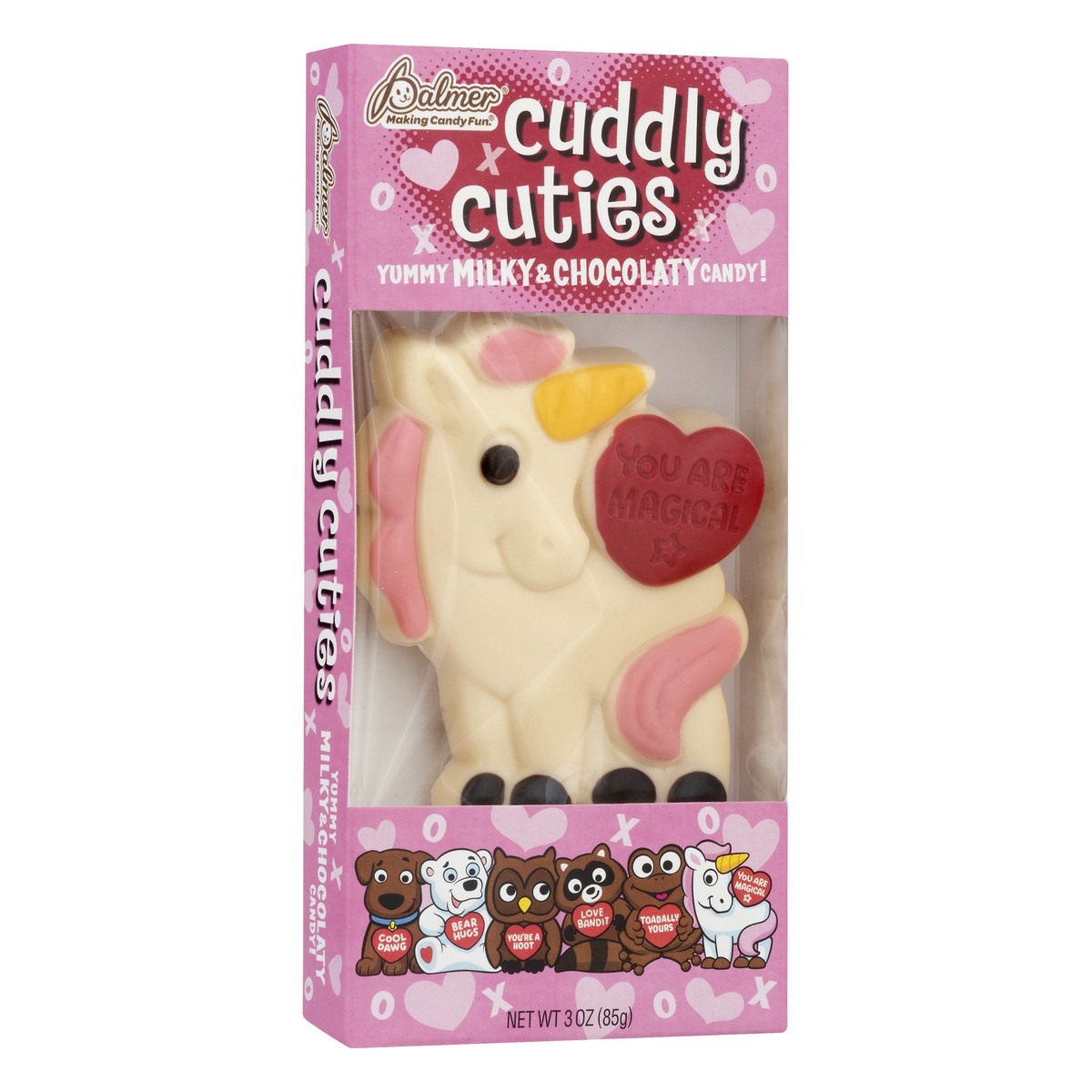 slide 2 of 9, Palmer Valentine Cuddly Cuties Candy, 3 oz
