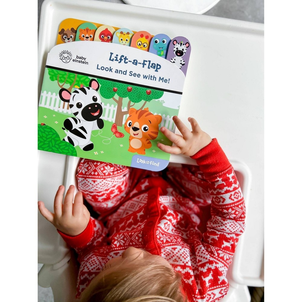 slide 8 of 8, Baby Einstein Look and See with Me! Lift-a-Flap Look and Find (Board Book), 1 ct