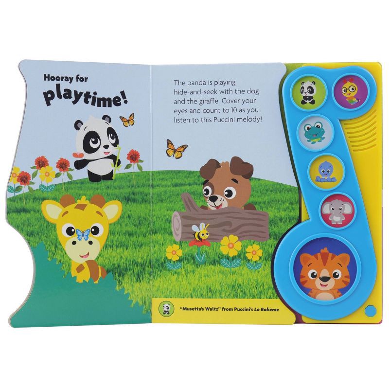 slide 3 of 9, Baby Einstein Music All Day Long Little Music Note Sound (Board Book), 1 ct