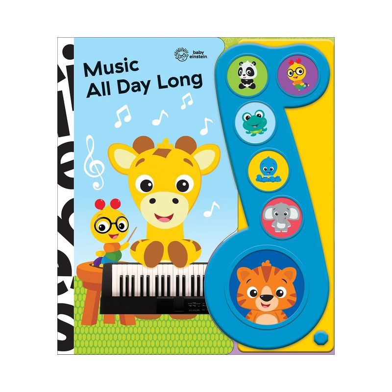 slide 1 of 9, Baby Einstein Music All Day Long Little Music Note Sound (Board Book), 1 ct