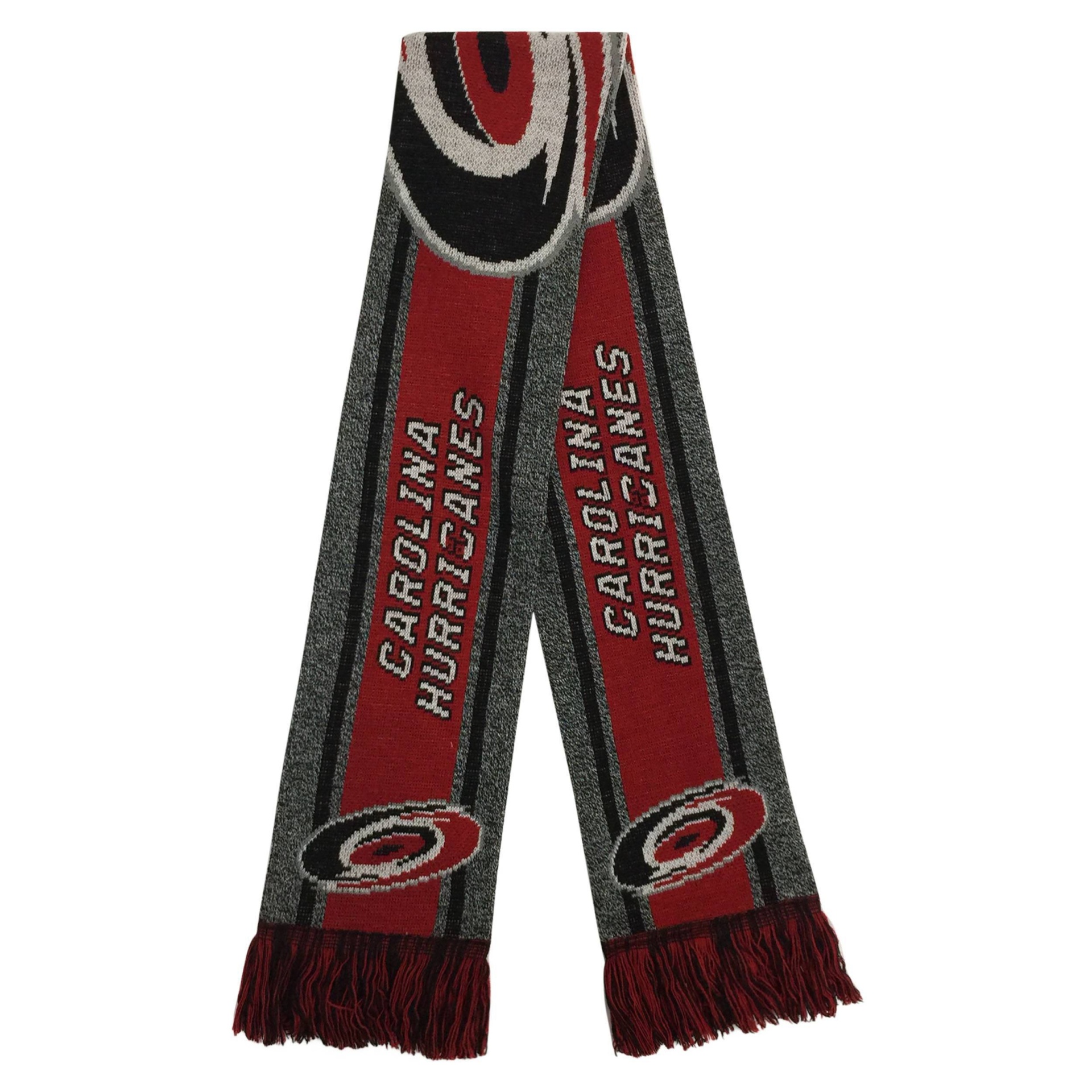 slide 1 of 2, NHL Carolina Hurricanes Big Logo Scarf - Gray, 1 ct