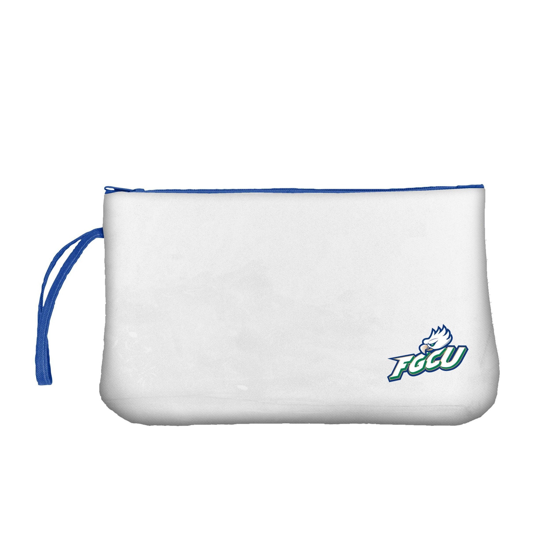 slide 1 of 2, NCAA Florida Gulf Coast Eagles Clear Zip Closure Wristlet, 1 ct