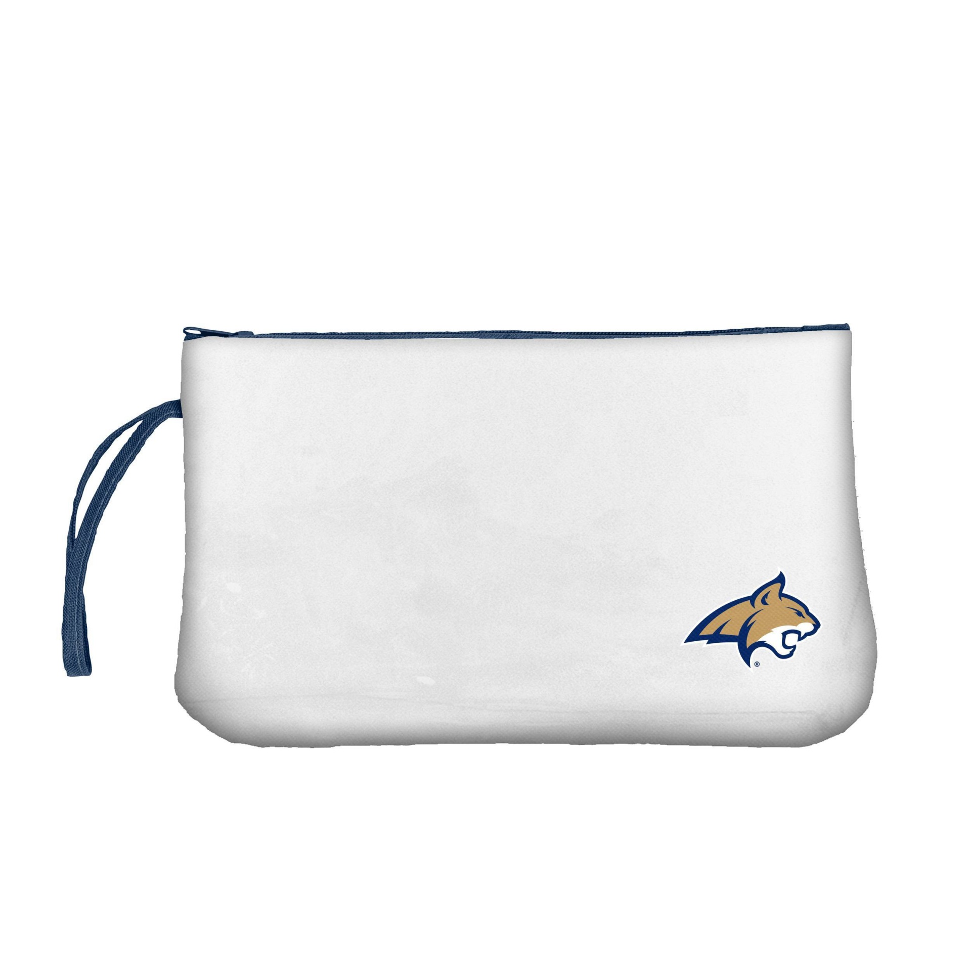 slide 1 of 2, NCAA Montana State Bobcats Clear Zip Closure Wristlet, 1 ct