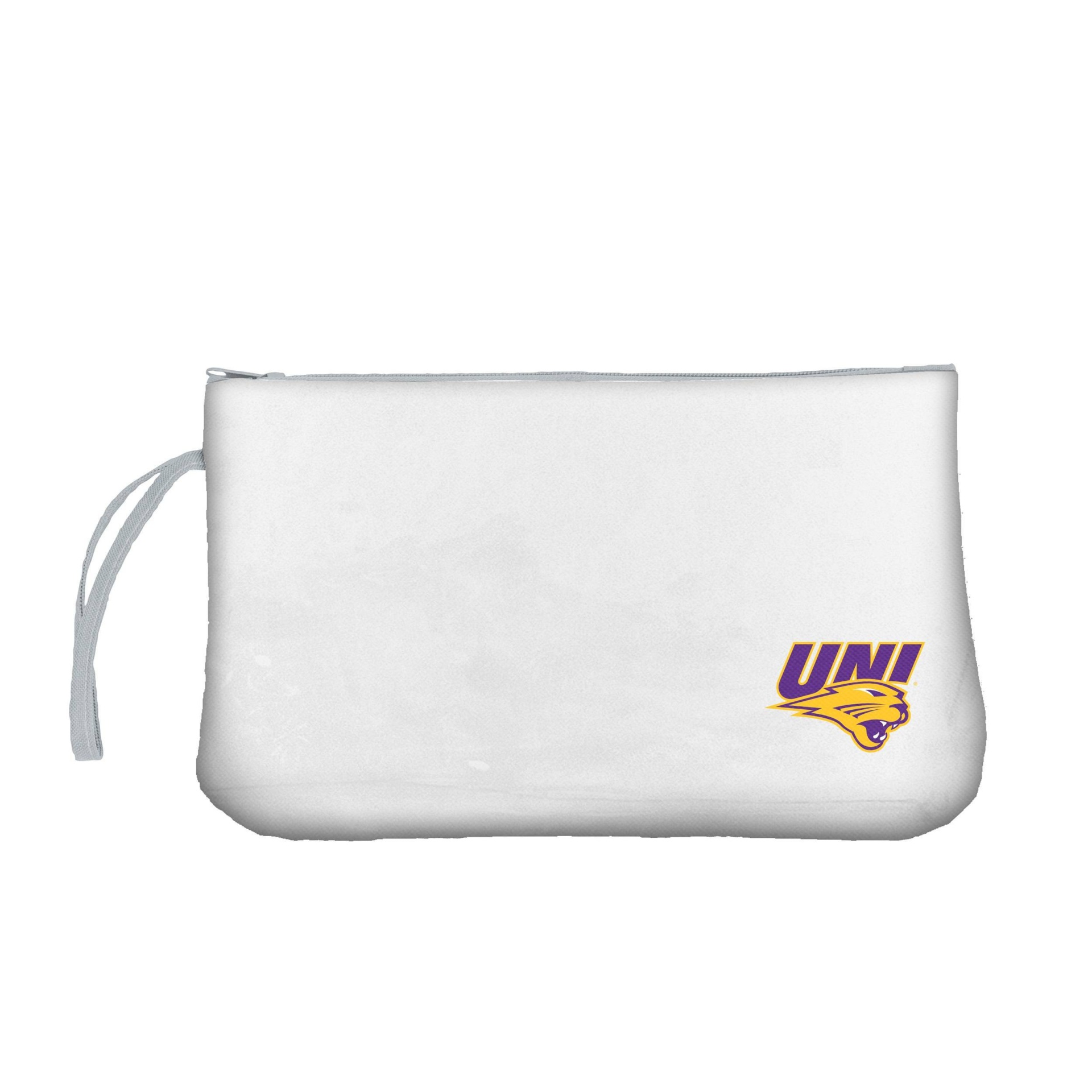 slide 1 of 2, NCAA Northern Iowa Panthers Clear Zip Closure Wristlet, 1 ct