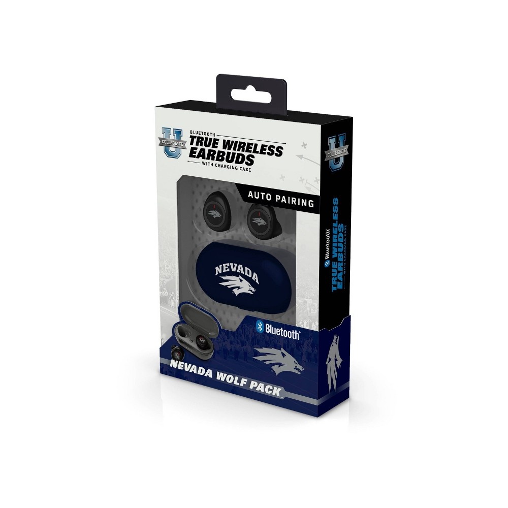 slide 2 of 3, NCAA Nevada Wolf Pack True Wireless Bluetooth Earbuds, 1 ct