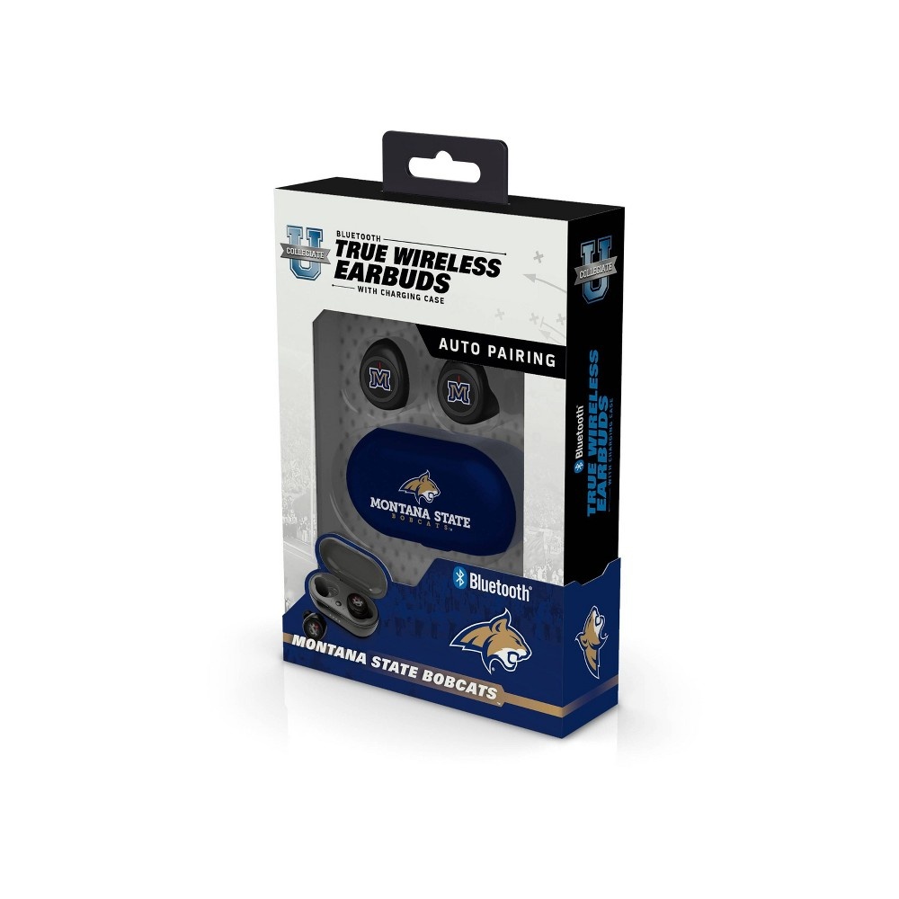 slide 2 of 3, NCAA Montana State Bobcats True Wireless Bluetooth Earbuds, 1 ct