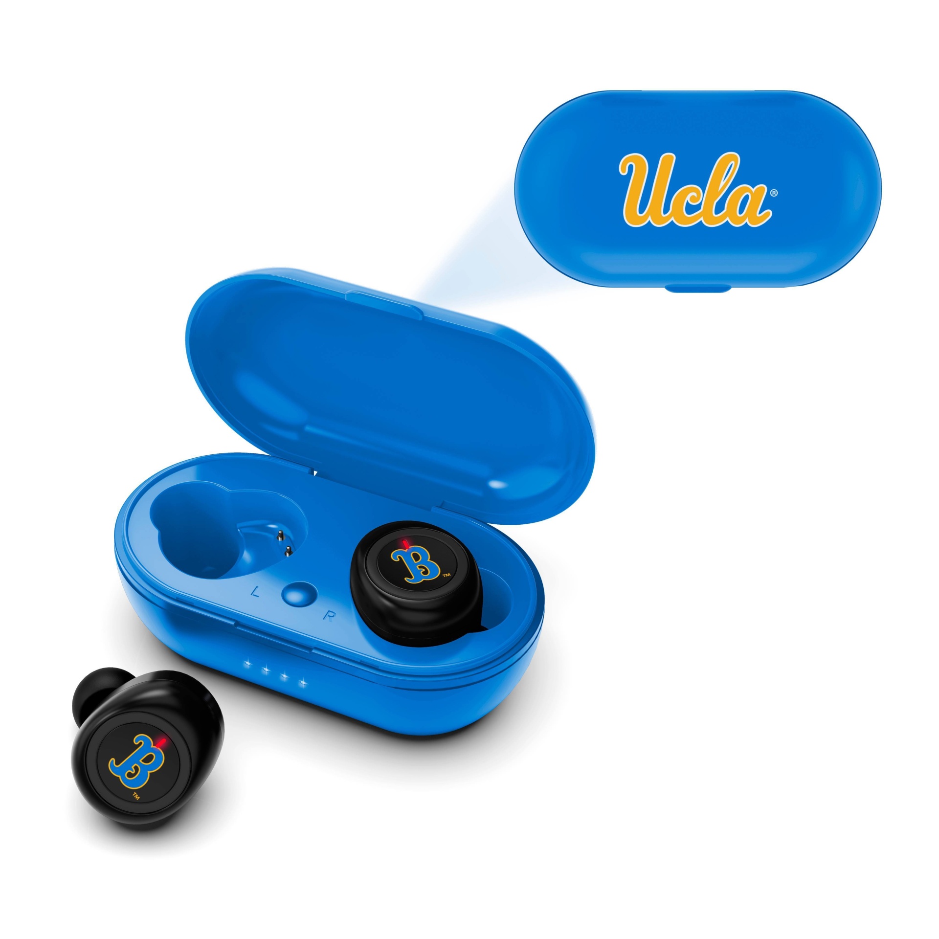 slide 1 of 3, NCAA UCLA Bruins True Wireless Bluetooth Earbuds, 1 ct