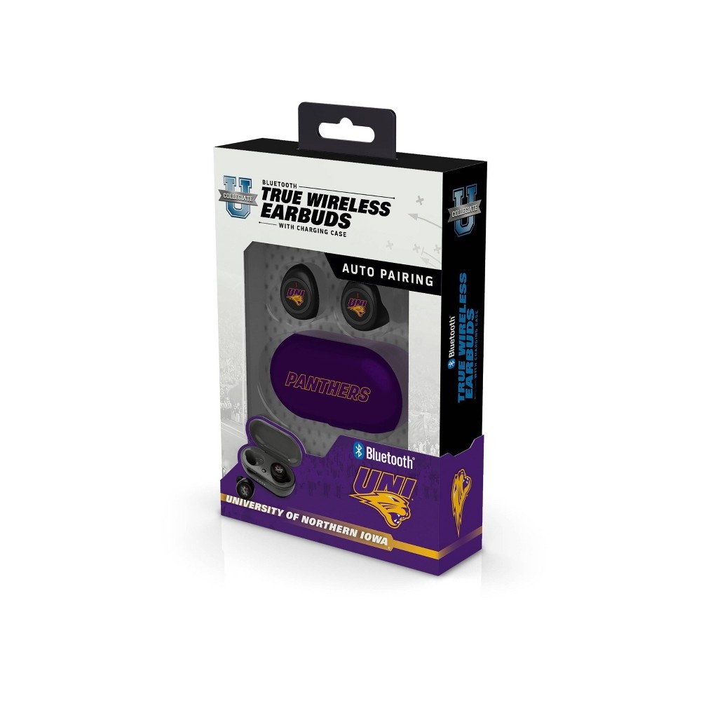 slide 2 of 3, NCAA Northern Iowa Panthers True Wireless Bluetooth Earbuds, 1 ct