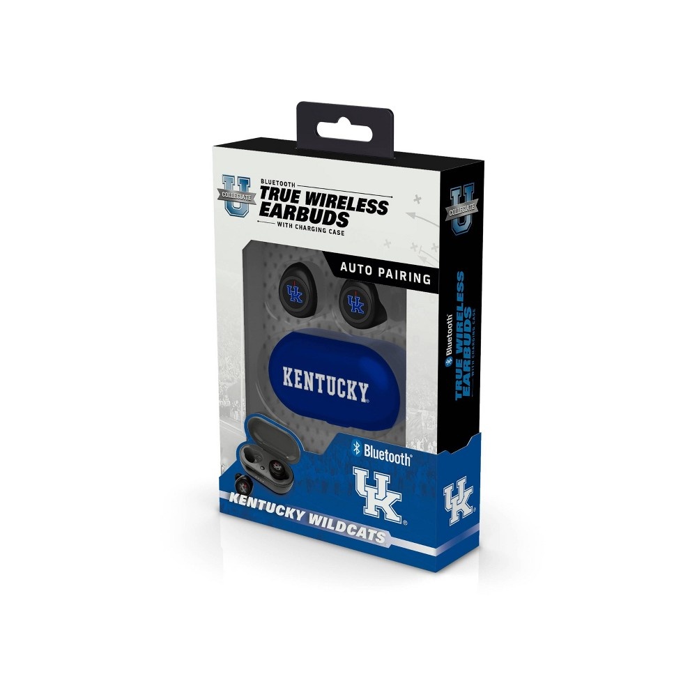 slide 2 of 3, NCAA Kentucky Wildcats True Wireless Bluetooth Earbuds, 1 ct