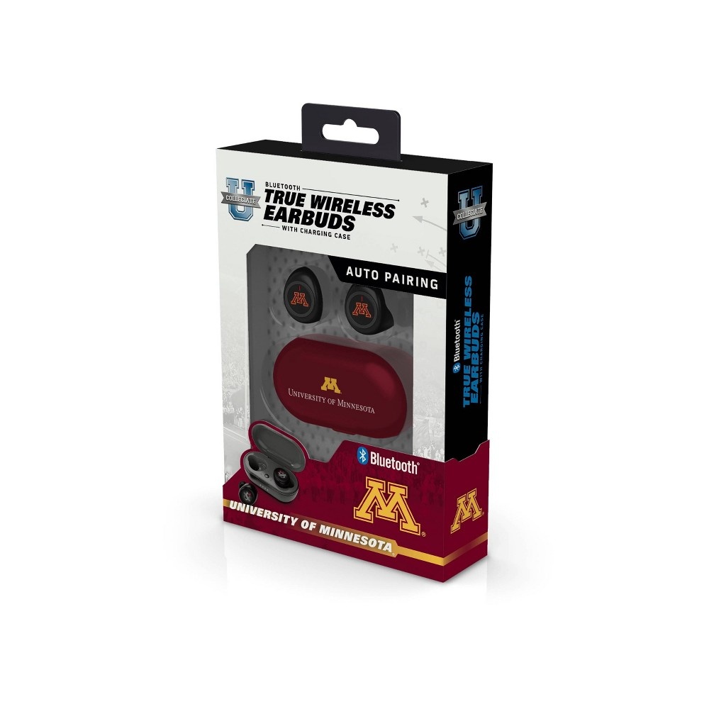 slide 2 of 3, NCAA Minnesota Golden Gophers True Wireless Bluetooth Earbuds, 1 ct