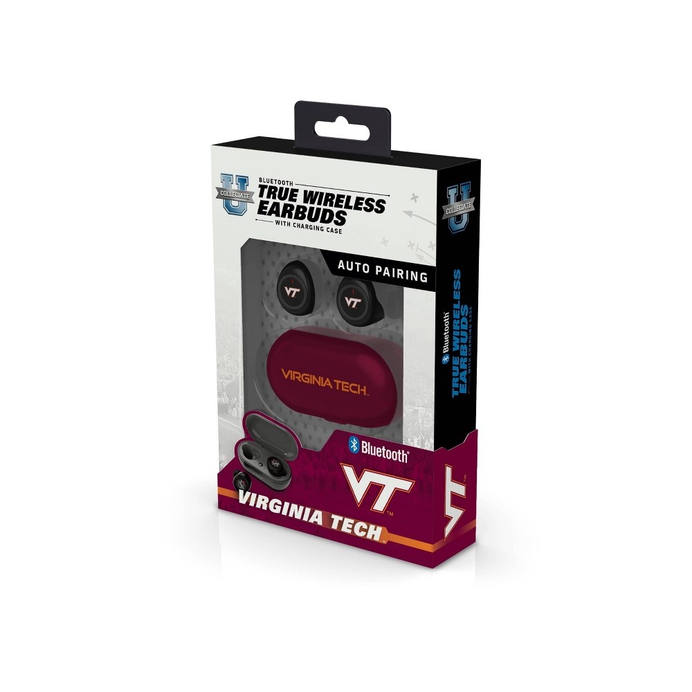 slide 2 of 3, NCAA Virginia Tech Hokies True Wireless Bluetooth Earbuds, 1 ct