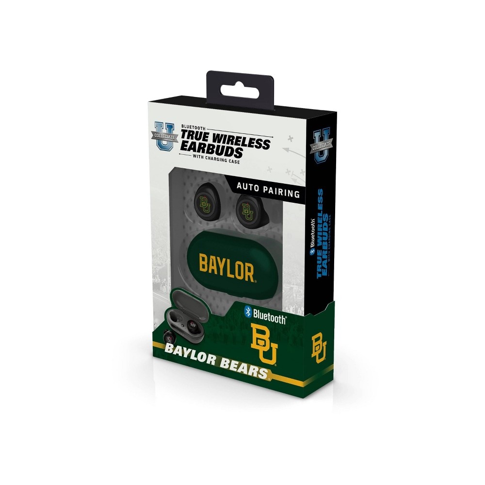 slide 2 of 3, NCAA Baylor Bears True Wireless Bluetooth Earbuds, 1 ct