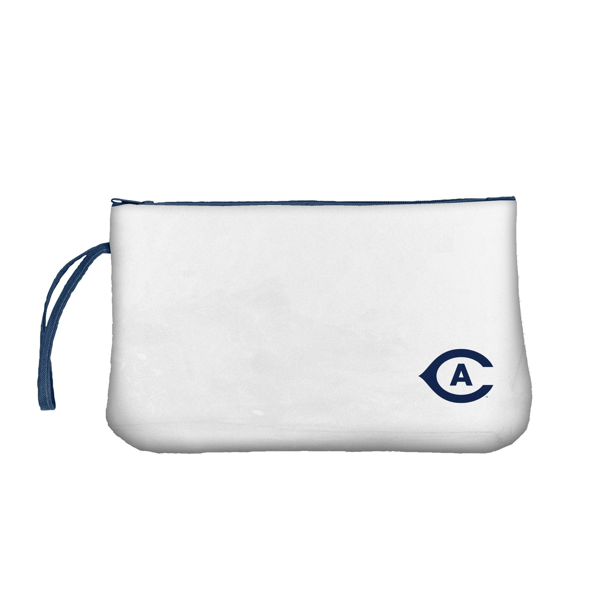 slide 1 of 2, NCAA UC Davis Aggies Clear Zip Closure Wristlet, 1 ct