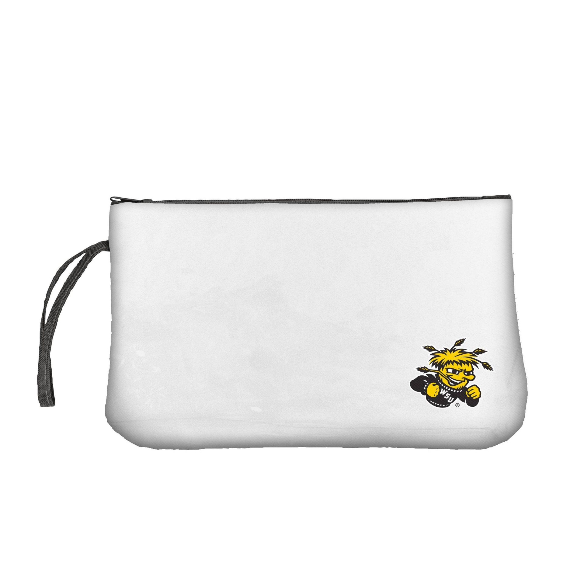 slide 1 of 2, NCAA Wichita State Shockers Clear Zip Closure Wristlet, 1 ct