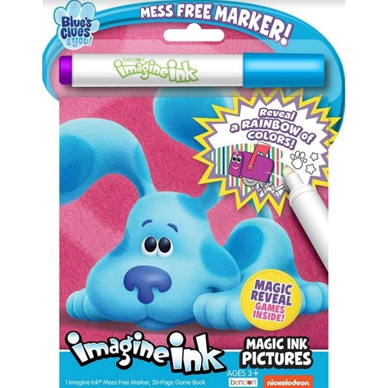 slide 1 of 3, Nick Jr. Blue's Clues Imagine Ink - Target Exclusive Edition, 1 ct