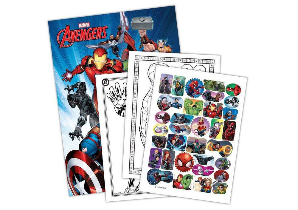 slide 2 of 3, Bendon Avengers Spider-Man Flip Book, 1 ct