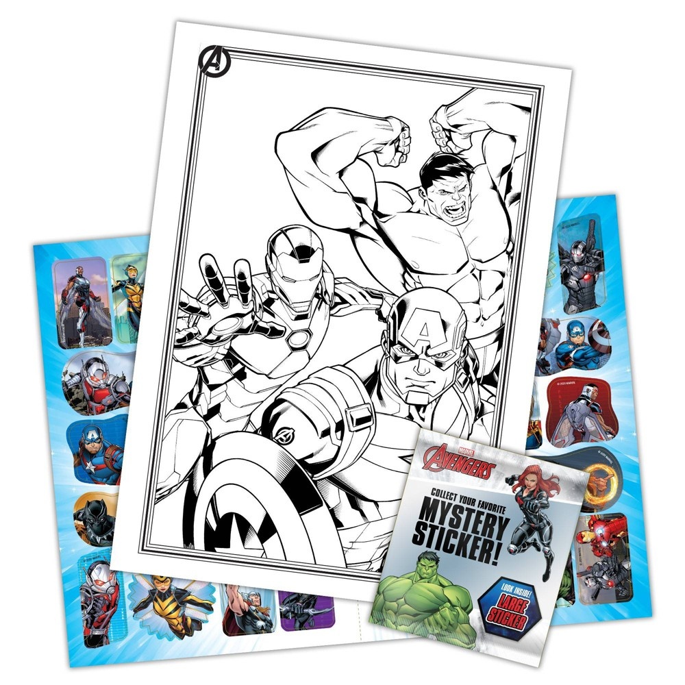 slide 3 of 3, Bendon Avengers Mystery Sticker Book - Target Exclusive Edition, 1 ct