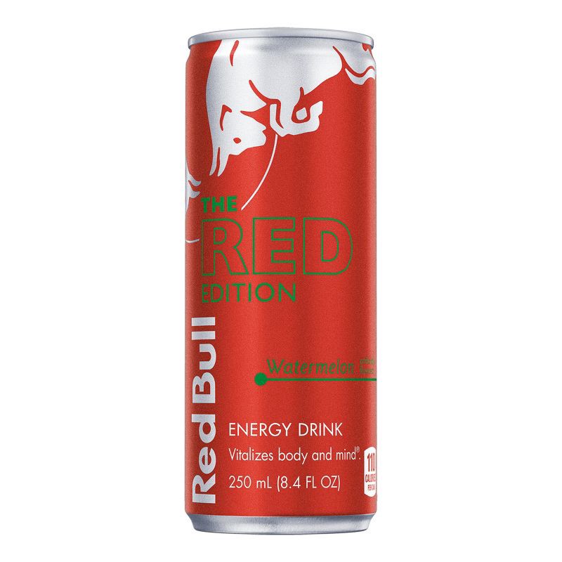 slide 1 of 10, Red Bull Red Edition Energy Drink - 8.4 fl oz Can, 8.4 fl oz