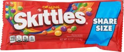 Skittles Share Size Original Bite Size Candies 4.0 oz