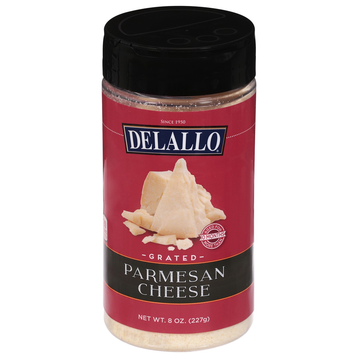 slide 14 of 14, DeLallo Grated Parmesan Cheese 8 oz, 8 oz