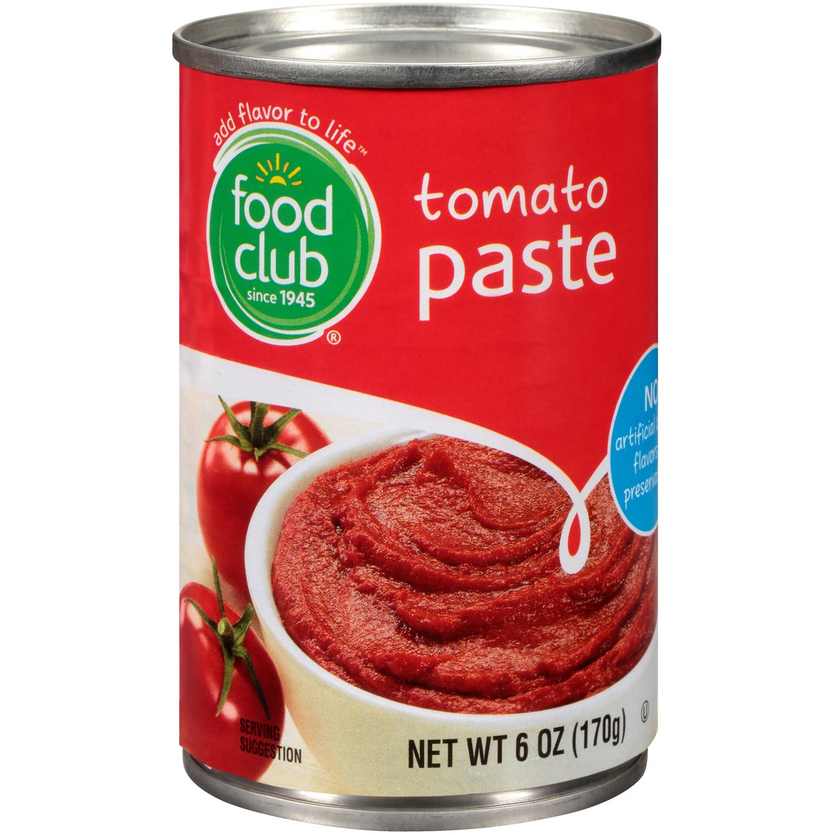 slide 5 of 9, Food Club Tomato Paste, 6 oz