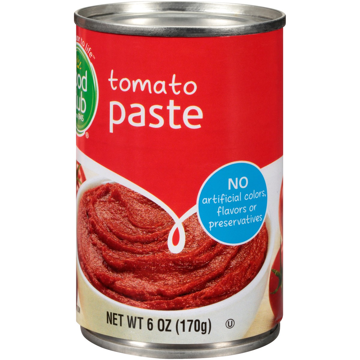 slide 3 of 9, Food Club Tomato Paste, 6 oz