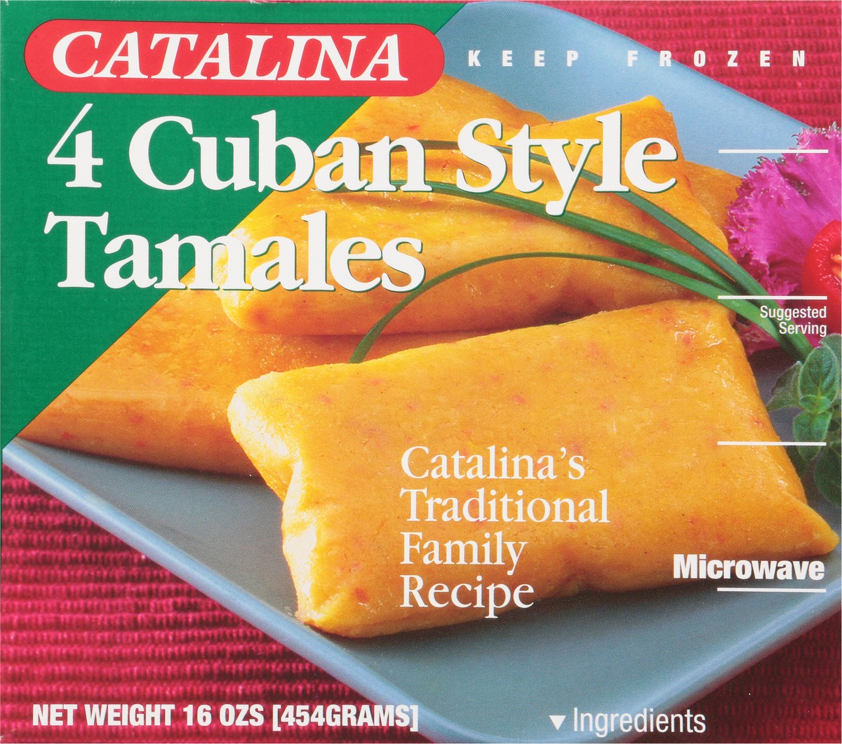 slide 7 of 9, Catalina Cuban Style Tamales 4 ea, 4 ct