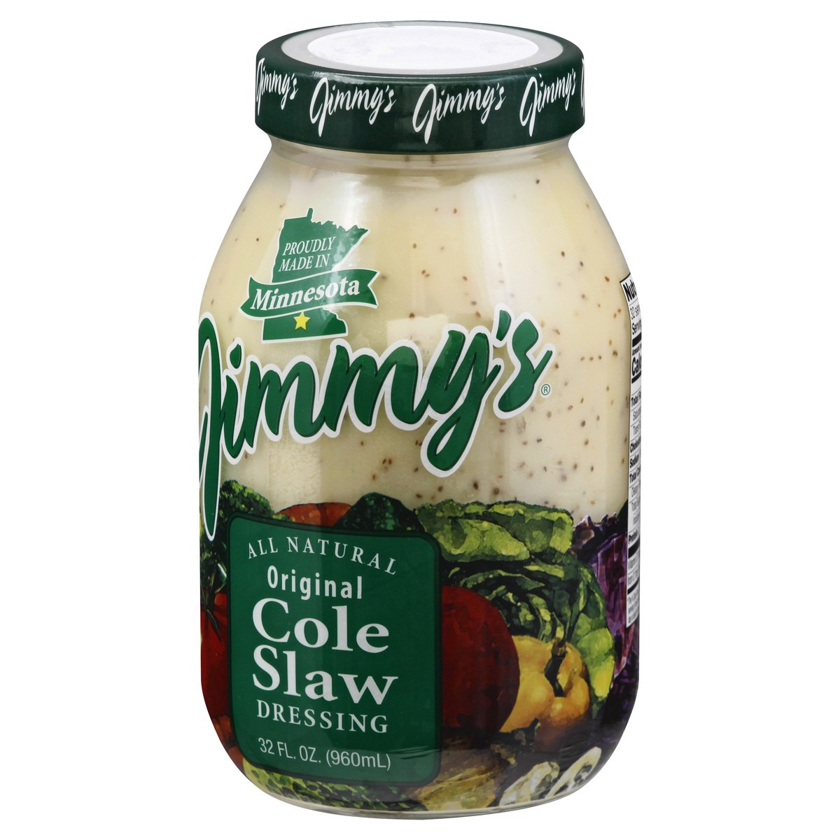 slide 8 of 13, Jimmys Original Cole Slaw Dressing 32 oz, 32 oz