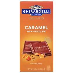 Ghirardelli Squares Caramel Milk Chocolate 4.8 oz