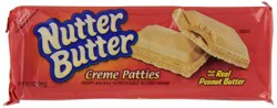 Nutter Butter Creme Patties Crispy Wafers with Peanut Butter Creme 