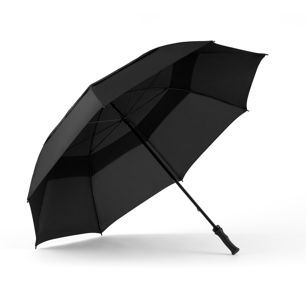 slide 1 of 1, SHEDRAIN Shed Rain Vented Windjammer Golf Umbrella, Black, 1 ct