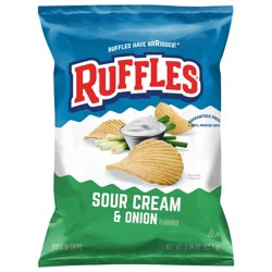Ruffles Sour Cream & Onion Potato Chips